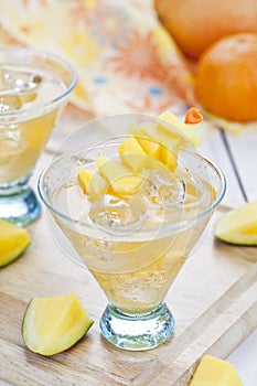 Cocktail of mango
