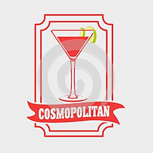 Cocktail margarita glass design,