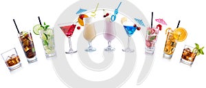 Cocktail Mix arched shape photo
