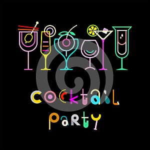 Cocktail Party Poster