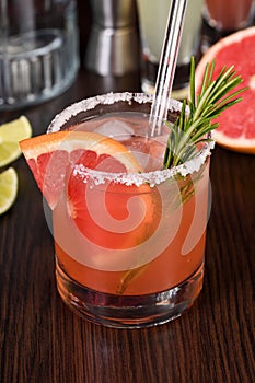 Cocktail Pink Paloma