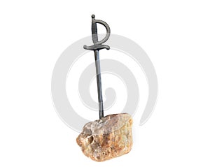 Cocktail Sword in the Stone