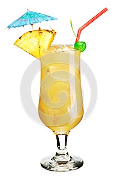 Cocktail with umbrella