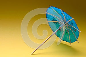 Cocktail umbrella - blue