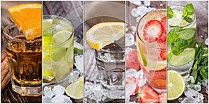 Cocktails Collage