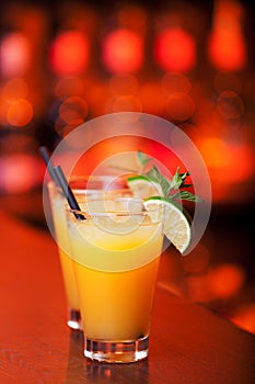 Cocktails collection - Harvey Wallbanger