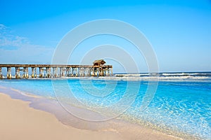 Cocoa Beach pier in Cape Canaveral Florida photo