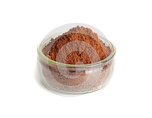 Cocoa Powder Isolated, Cacao Dust Pile, Dry Ground Cocoa Beans, Cocao Powder Pile for Chocolate