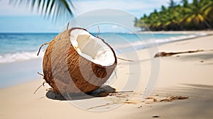 Coconut On Beach: Afro-caribbean Influence And Code-based Creations photo