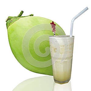 Coconut Blended with Young Green Coconut