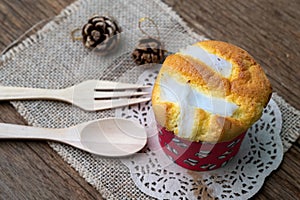 Coconut chiffon cake