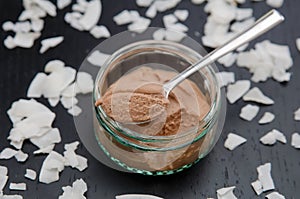 Coconut Chocolate Mousse