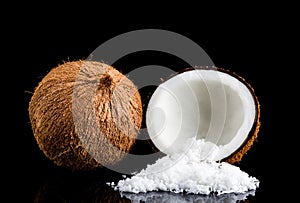 Coconut and coconut flake