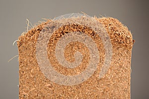 Coconut Coir Close-Up photo