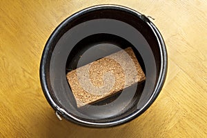 coconut coir soil brick instruction 1 photo