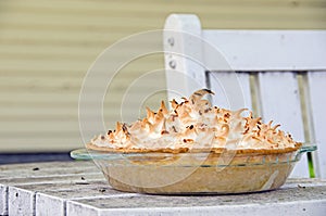 Coconut cream pie