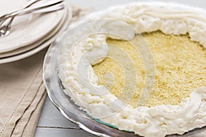 Coconut Custard Pie