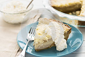 Coconut Custard Pie