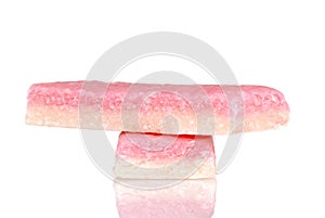 Coconut ice candy bars