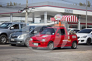 Coconut Icecream shop on Daihatsu Mira Mini Truck.