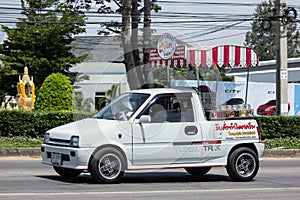 Coconut Icecream shop on Daihatsu Mira Mini Truck.