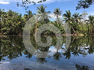 Coconut island at Sri Nakhon Khuean Khan Park