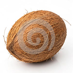 Coconut isolated on white background