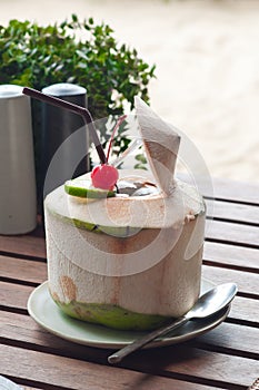 Coconut juice