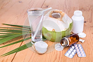 Coconut juice helps lower blood pressure, diabetic, metabolism,