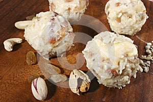 Coconut Laddu from India