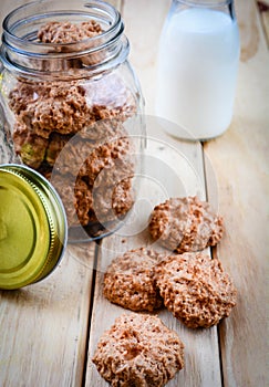 Coconut and Oats flour Cookies