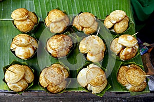 Coconut-Rice Hotcakes