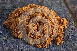 Coconut sugar closeup