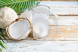 Coconut water and fresh coconut for health