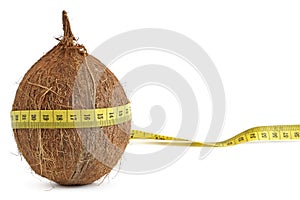 Kokos meranie páska 