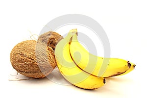 Coconuts and Ripe Bananas