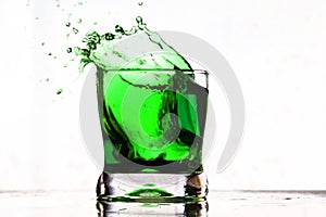 Coctail drink splash photo