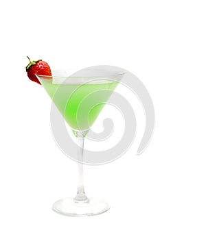 Coctail isolated