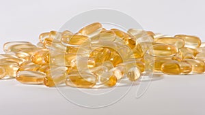 Cod fish liver oil gel capsule