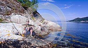 Cod fishing in Norway