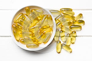 Cod liver oil. Gel capsules