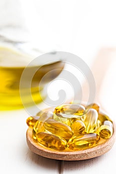 Cod liver oil. Gel capsules