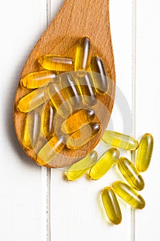 Cod liver oil. Gel capsules