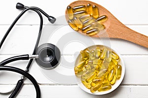 Cod liver oil. Gel capsules