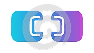 Code Brackets Icon, Programming Syntax Symbol, vector design Generative AI