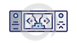 Code Development Console Vector, Programming and Software Design, vector design Generative AI