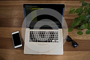 Code focus on programming code Coding Php Html Coding Cyberspac