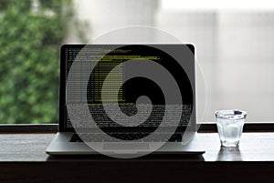 Code focus on programming code Coding Php Html Coding Cyberspac