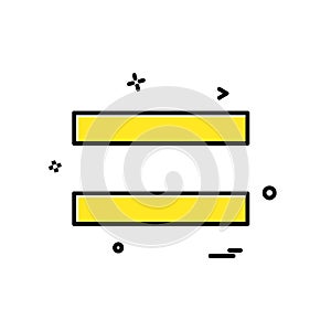 Code icon design vector