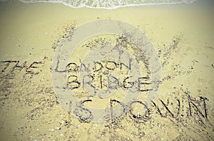 Code name of the operation with the protocol with the procedures